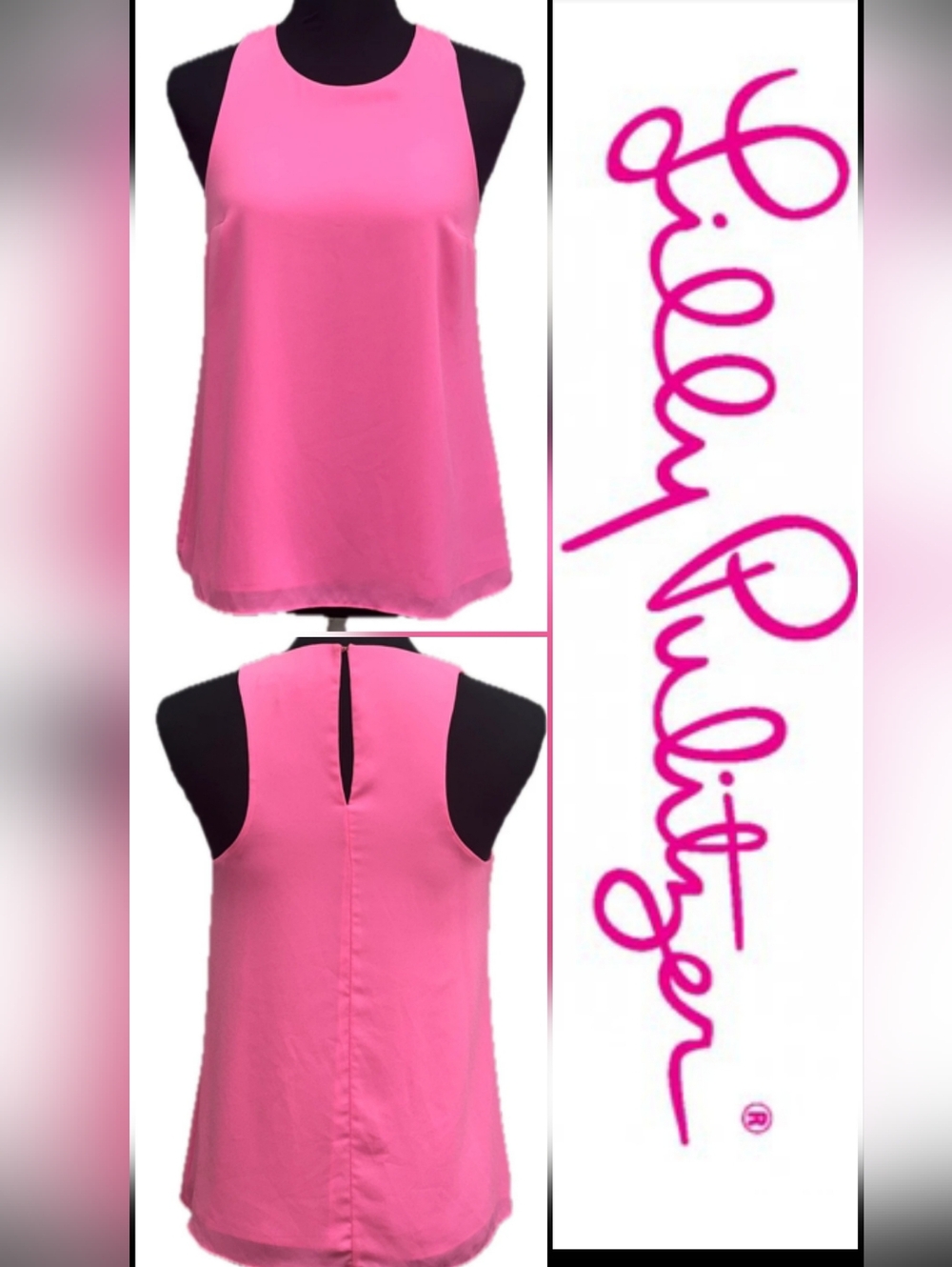 Lilly Pulitzer Lileeze Lyle Chiffon Halter Top In Havana Pink